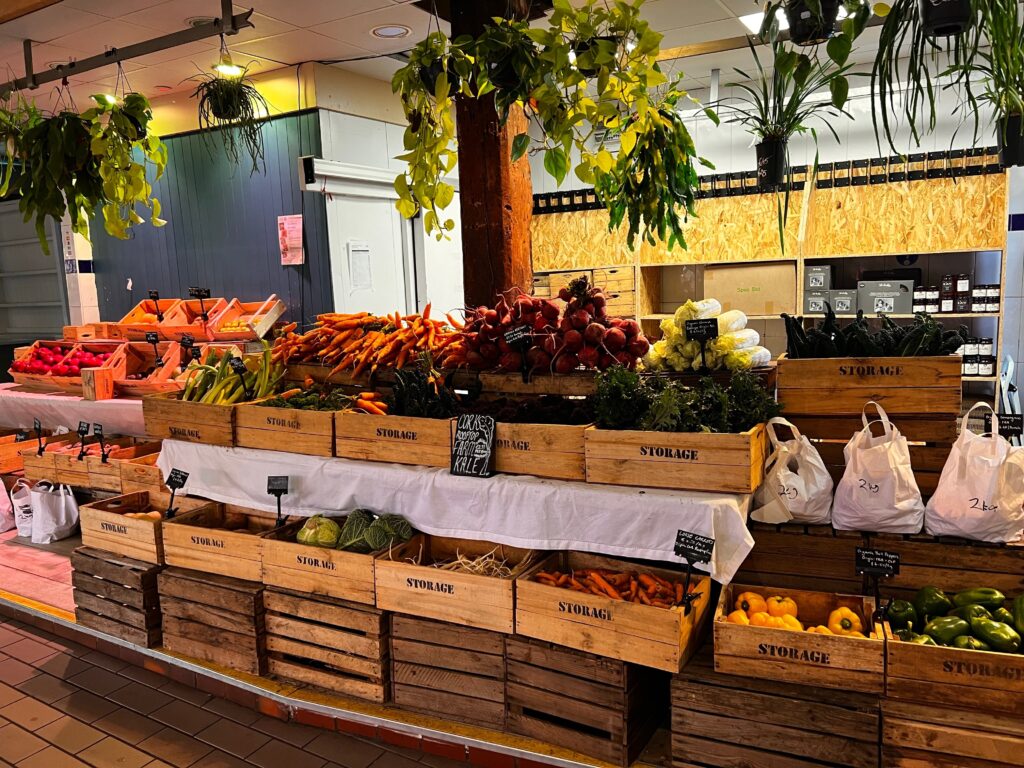 Inside the English Market Cork