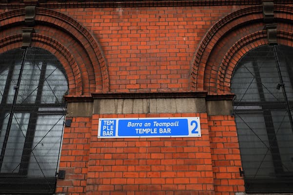 Local food market in Ireland with artisan produce